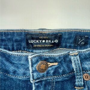 Lucky Brand Blue Skinny Jeans Subtle Fading